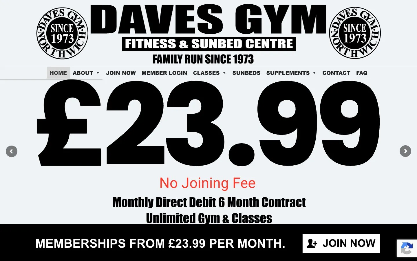 Daves Gym & Fitness Centre