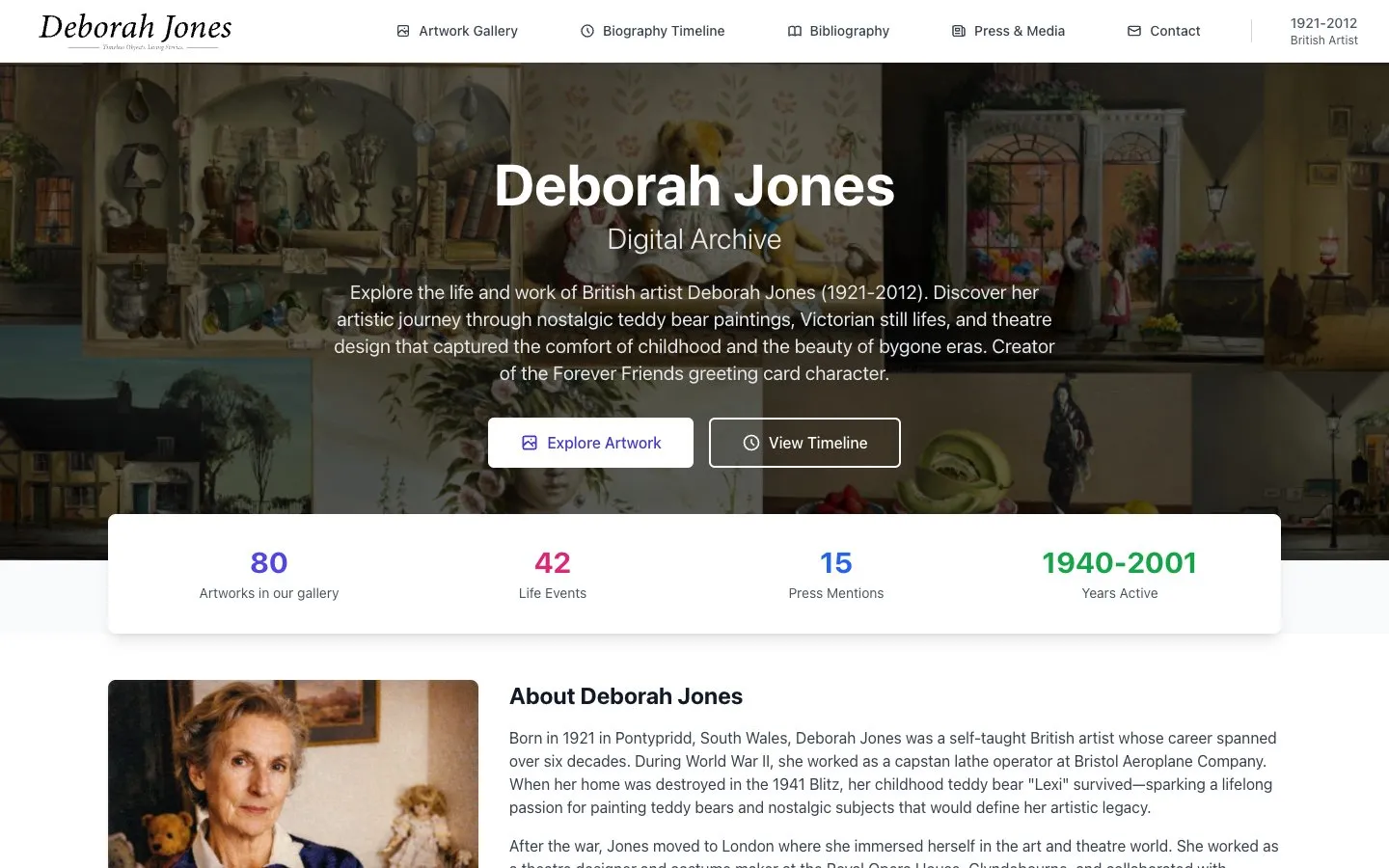 Deborah Jones Digital Archive