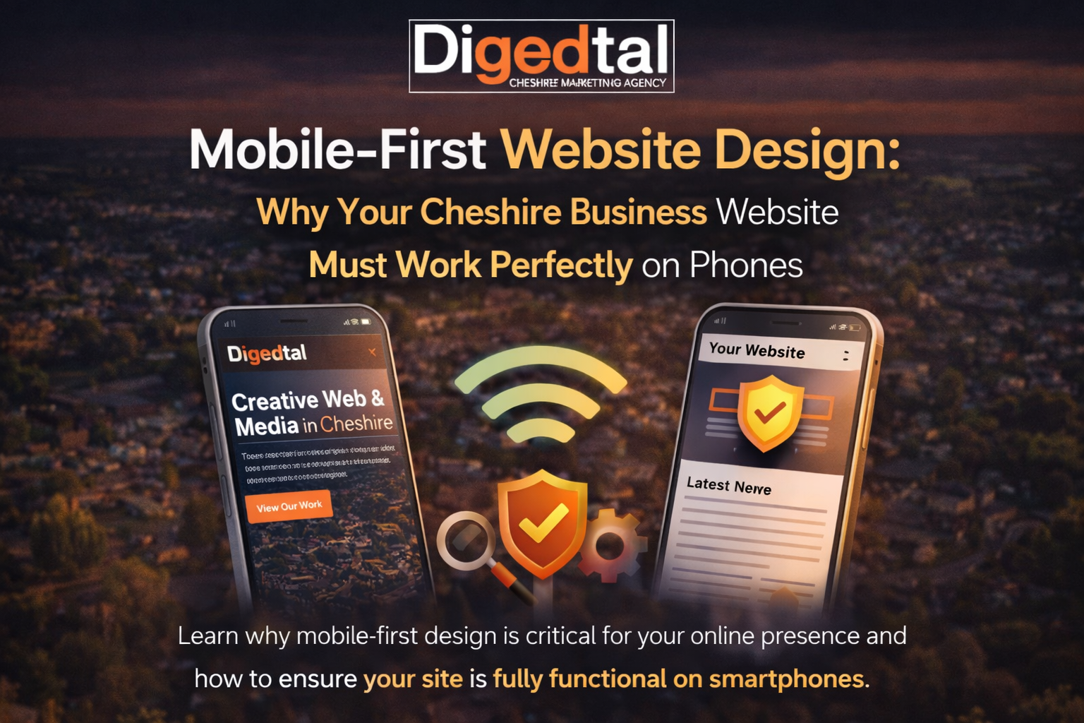 Mobile-First Website Design: Why Your Cheshire Business Website Must Work Perfectly on Phones